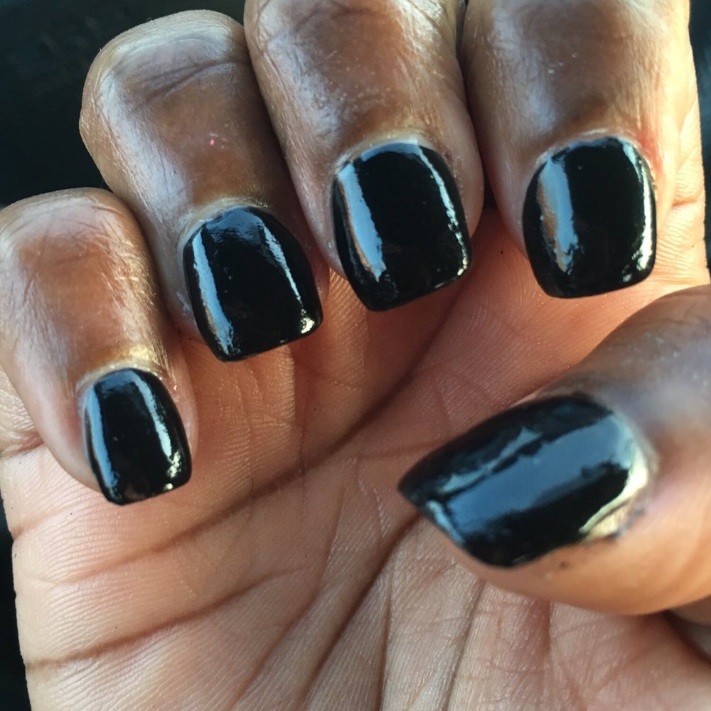 VIP Nails - Terrible acrylic and terrible paint job. Rushed and rude - Nail Salons Near Me - Canal Winchester, Ohio