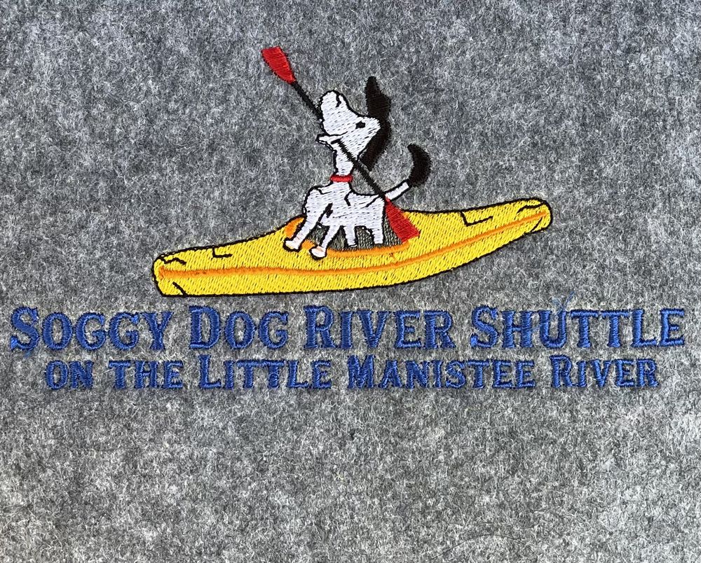 Soggy Dog River Shuttle Logo