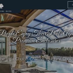 The Pool Enclosure Guys - Are you ready to live The Pool Enclosure Guys Lifestyle? Experience Relaxation in your outdoor living area like never before! Call Today!