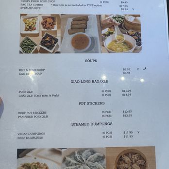 Dumpling Bar - Menu - Chinese Near Me - Encinitas, California
