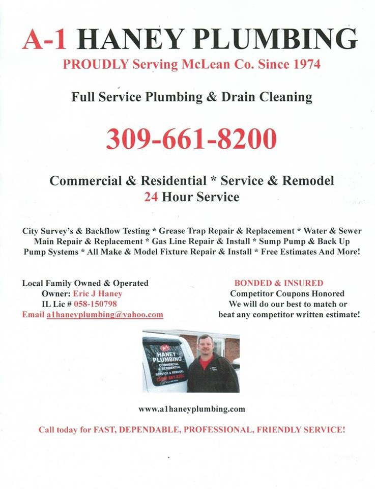 Slide of A-1 Haney Plumbing