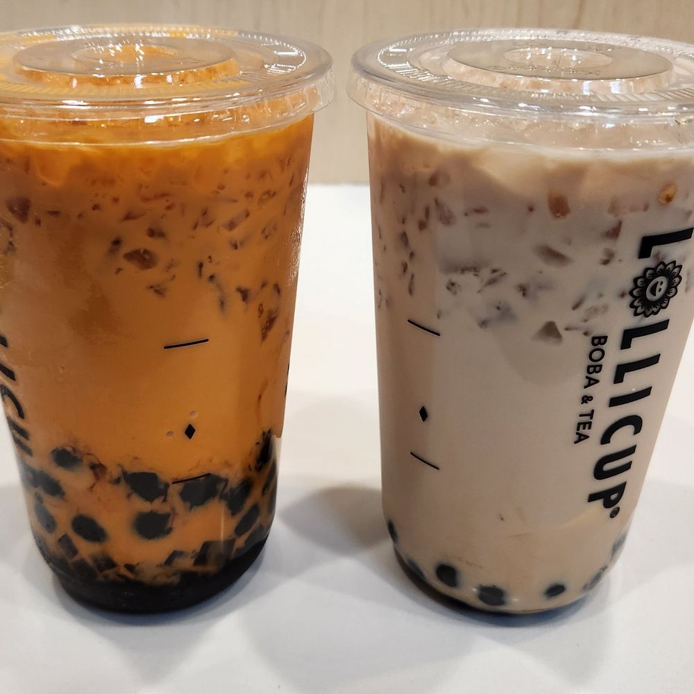 Tiger Stripes add Honey Boba, Yellow Amber