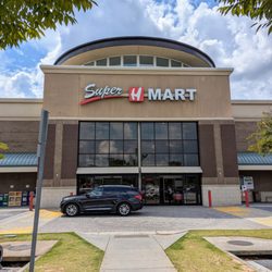 Outside of Super H Mart Doraville on Sunday, September 1, 2024. Storefront.