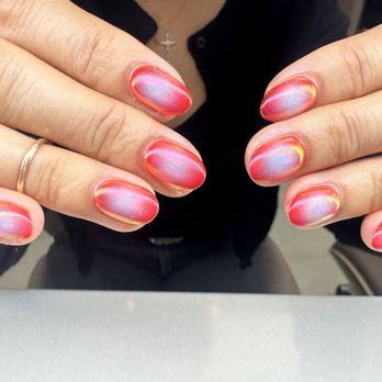 Cutie-cle Nails & Spa - Aura Chrome - Nail Salons Near Me - Santee, California