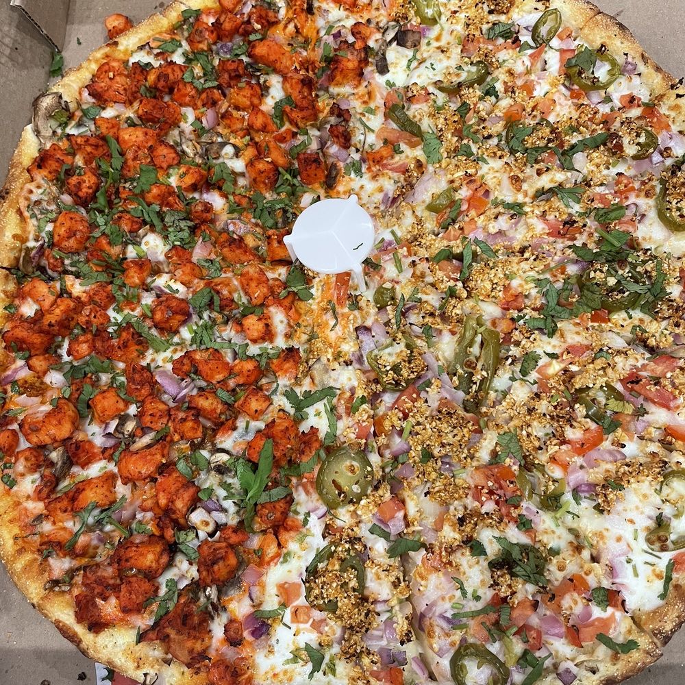 Tandoori Chicken and Achari Gobi Tandoori Chicken and Achari Gobi