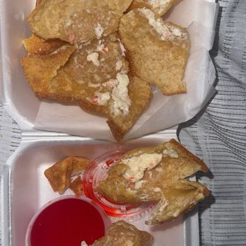Jupiter China - Nothing inside each and every one, chicken was just as bad full on crust hardly chicken tasted so old and was not real chicken - Chinese Near Me - Richardson, Texas