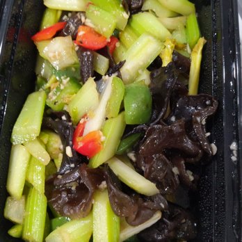 Dolan's - Black mushroom with celery - Asian Fusion Near Me - Alhambra, California