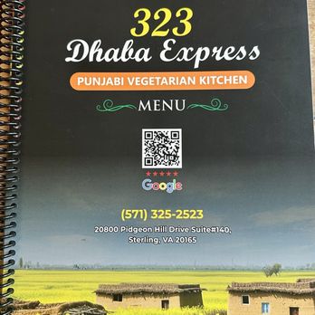 323 Dhaba Express - Menu - Indian Near Me - Sterling, Virginia