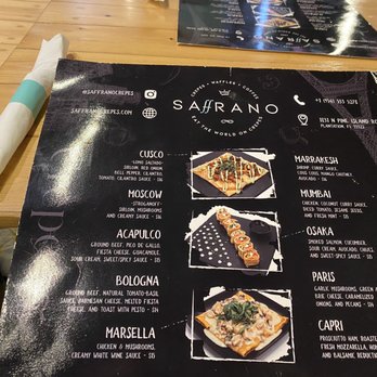 Saffrano Crepes - Creperies Near Me - Plantation, Florida
