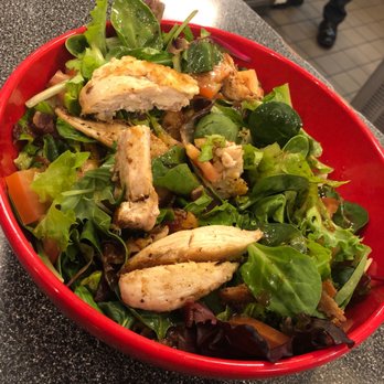 Johnny Rockets - That much protein for a $11 salad? I get more portion from chipotle and pay less - Diners Near Me - Anaheim, California