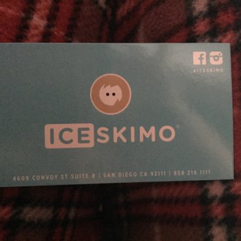 Iceskimo - Ice Cream & Frozen Yogurt Near Me - San Diego, California Iceskimo - Ice Cream & Frozen Yogurt Near Me - San Diego, California