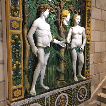 The Walters Art Museum - Adam and Eve are a lot more modest than some of the other statues in the courtyard. - Art Museums Near Me - Baltimore, Maryland