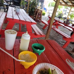 El Cabrito Taqueria - Tacos and outdoor seating