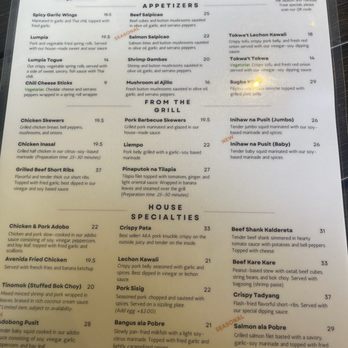 Avenida Restaurant - Filipino Near Me - San Mateo, California Avenida Restaurant - Filipino Near Me - San Mateo, California
