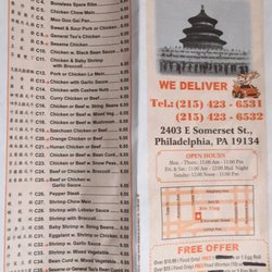 Xinying Chinese Restaurant