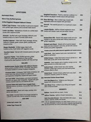 Menu photo 2 Zula Kitchen & Wine Bar Edmonton, AB Menu photo 2 Zula Kitchen & Wine Bar Edmonton, AB