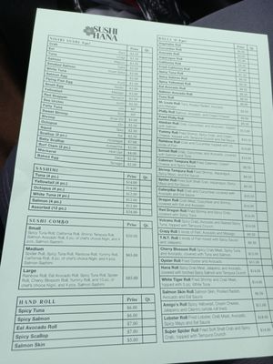 Menu photo 3 Sushi Hana Affton, MO Menu photo 3 Sushi Hana Affton, MO