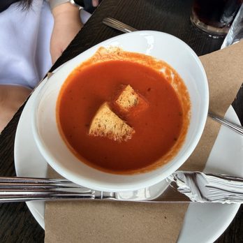 Cafe Santé - Tomato Basil Soup - Belgian Near Me - Boyne City, Michigan