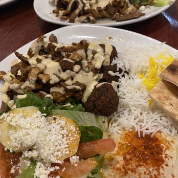 Pom & Olive - Combination Platter - Mediterranean Near Me - Costa Mesa, California