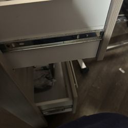 Bronx Center - Draws kept sliding open. Had to use food tray table to keep them from opening.