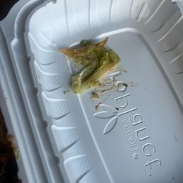lettuce in burrito-not listed in ingredients lettuce in burrito-not listed in ingredients