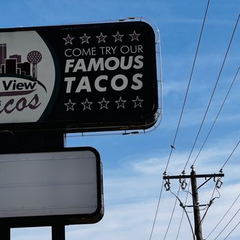 City View Tacos - a sign for a taco restaurant - Mexican Near Me - Duncanville, Texas City View Tacos - a sign for a taco restaurant - Mexican Near Me - Duncanville, Texas