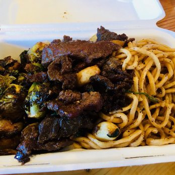 Blurr Kitchen - Brussel sprouts, garlic beef, garlic noodle - Asian Fusion Near Me - Santa Clara, California Blurr Kitchen - Brussel sprouts, garlic beef, garlic noodle - Asian Fusion Near Me - Santa Clara, California
