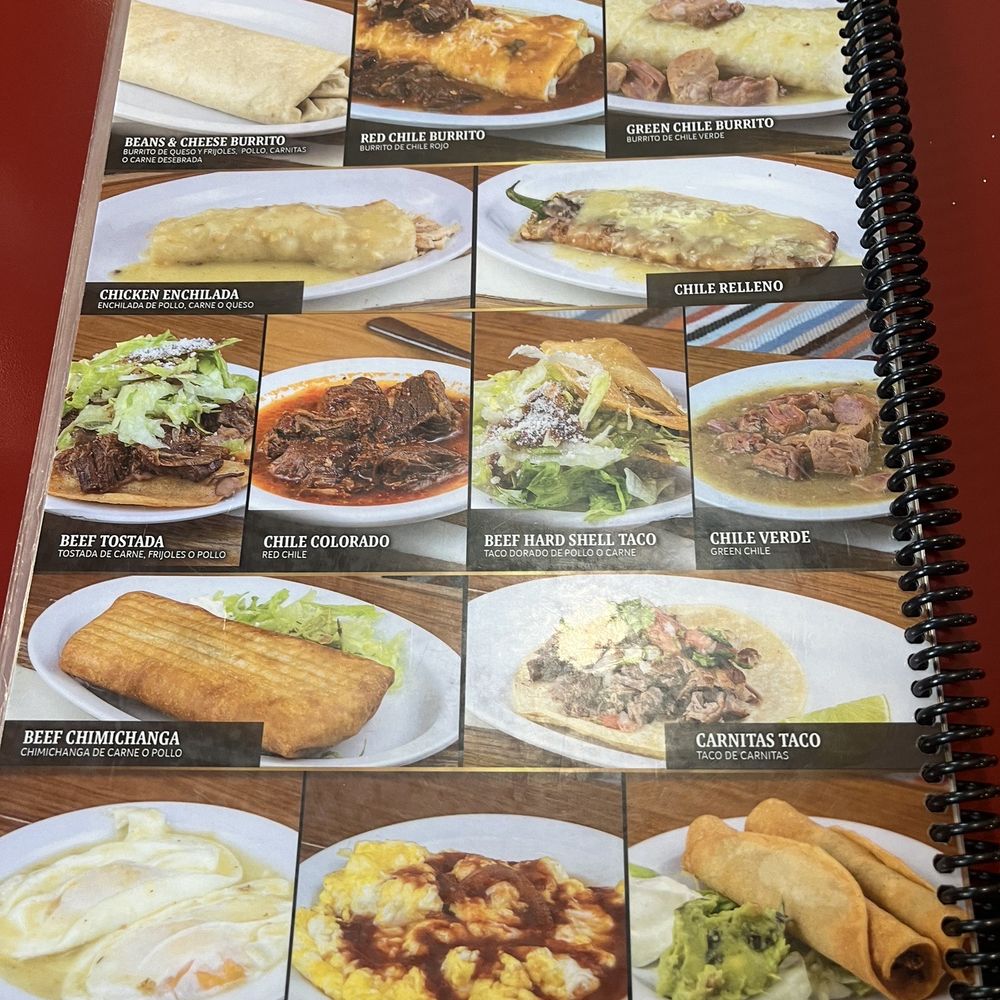 Casa Jimenez - a menu for a mexican restaurant - Mexican Near Me - Baldwin Park, California