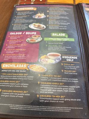 Menu photo 1 Ruchi's Mexican Grill Houston, TX Menu photo 1 Ruchi's Mexican Grill Houston, TX