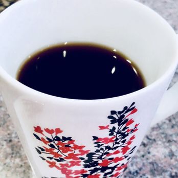Cherries Diner - Black coffee in a Cherry mug. - Diners Near Me - Pittsburgh, Pennsylvania Cherries Diner - Black coffee in a Cherry mug. - Diners Near Me - Pittsburgh, Pennsylvania