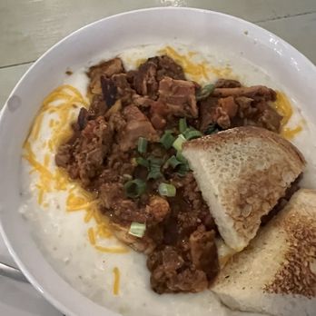 Simple Eats - Loaded NC shrimp and grits - Breakfast & Brunch Near Me - Virginia Beach, Virginia Simple Eats - Loaded NC shrimp and grits - Breakfast & Brunch Near Me - Virginia Beach, Virginia