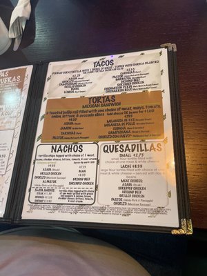 Menu photo 4 El Taquero Fort Wayne, IN