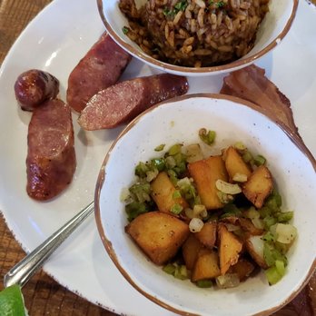 Cajun Steamer Bar & Grill - Jambalaya Conecah sausage  Red potatoes - Cajun/Creole Near Me - Hoover, Alabama