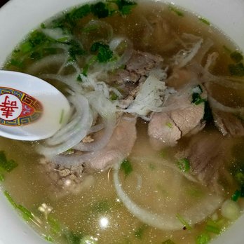 Pho Tasty - Pho with steak, brisket, tendon, tripe. Very beefy broth. Flavorful and delicious! Spoon for scale... - Vietnamese Near Me - Indianapolis, Indiana Pho Tasty - Pho with steak, brisket, tendon, tripe. Very beefy broth. Flavorful and delicious! Spoon for scale... - Vietnamese Near Me - Indianapolis, Indiana