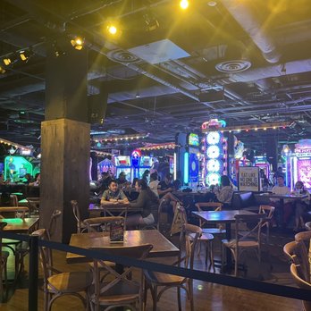 Lucky Strike Honolulu - Restaurant area, right next to games - Arcades Near Me - Honolulu, Hawaii Lucky Strike Honolulu - Restaurant area, right next to games - Arcades Near Me - Honolulu, Hawaii