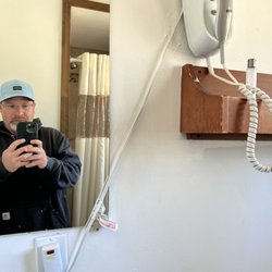 Installed the hair dryer too far from the outlet to the point you almost had to rip the thing off the wall