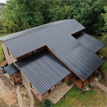 Roof Ryders - Large metal roof job at a home in East Texas - Roofing Near Me - Lufkin, Texas Roof Ryders - Large metal roof job at a home in East Texas - Roofing Near Me - Lufkin, Texas