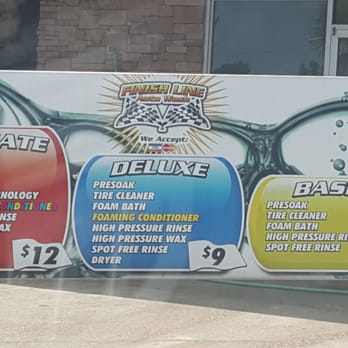 Finish Line Car Wash - The menu. - Car Wash Near Me - Kilgore, Texas Finish Line Car Wash - The menu. - Car Wash Near Me - Kilgore, Texas