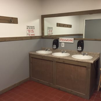 Jackson Hole Campground - Women's bathroom - Campgrounds Near Me - Wilson, Wyoming