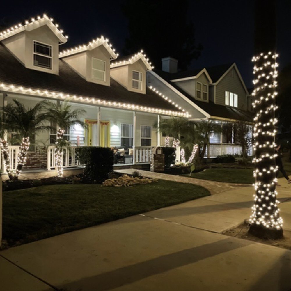 Festive lights without the headaches and dangers of installation. Festive lights without the headaches and dangers of installation.