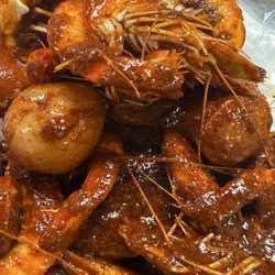 Cajun Crack'n - Head on shrimp
