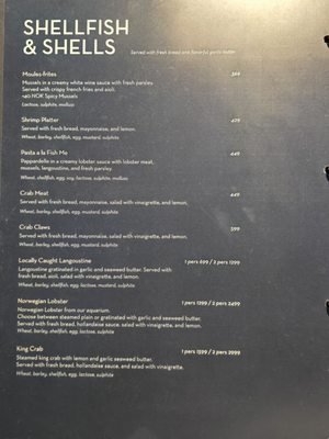 Menu photo 7 Fish Me Bergen, 12