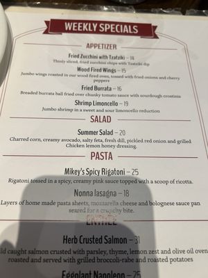 Menu photo 1 900 Degrees Towaco, NJ