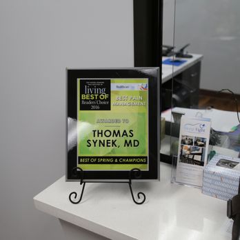 Thomas Synek, MD - Pain Management Near Me - Spring, Texas Thomas Synek, MD - Pain Management Near Me - Spring, Texas