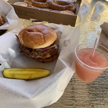 Cedar Creek Winery - Bourbon burger wine slushy - Wineries Near Me - Martinsville, Indiana Cedar Creek Winery - Bourbon burger wine slushy - Wineries Near Me - Martinsville, Indiana
