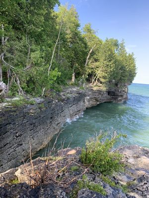 Cave Point County Park by null