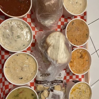 Pike Place Chowder - 8-Sampler Extravaganza - Seafood Near Me - Seattle, Washington Pike Place Chowder - 8-Sampler Extravaganza - Seafood Near Me - Seattle, Washington