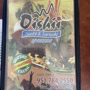 Oishii Sushi - Contact information and location. - Sushi Bars Near Me - Riverside, California