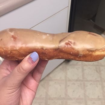 Colonial Donuts - sad looking maple bar - Donuts Near Me - Oakland, California