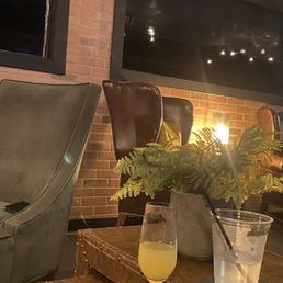Seating and mimosa Seating and mimosa
